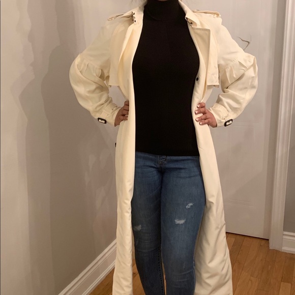 ✨✨SOLD!!!✨✨ Burberry Maythorne Blouson Silk Trench - Picture 6 of 8